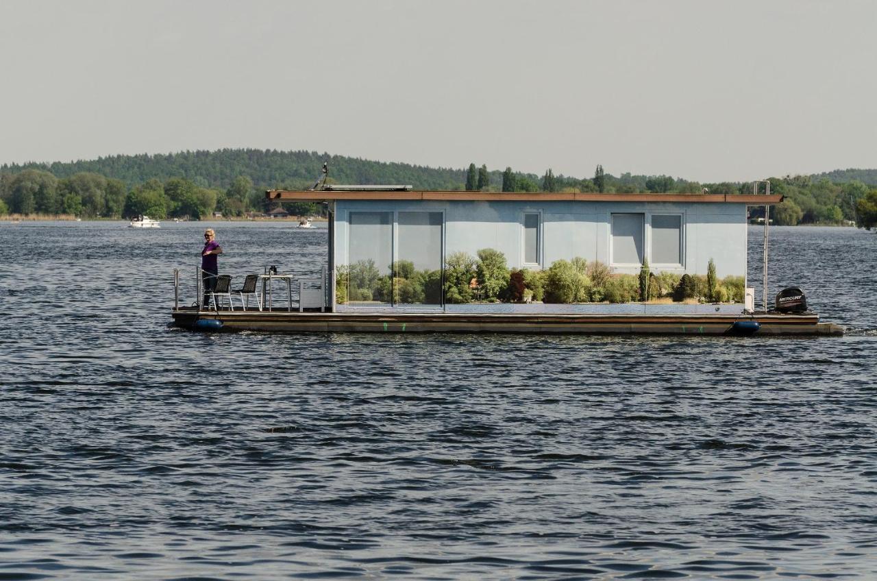 Feststehendes Hausboot Hotel Kolonie Zern Exterior photo